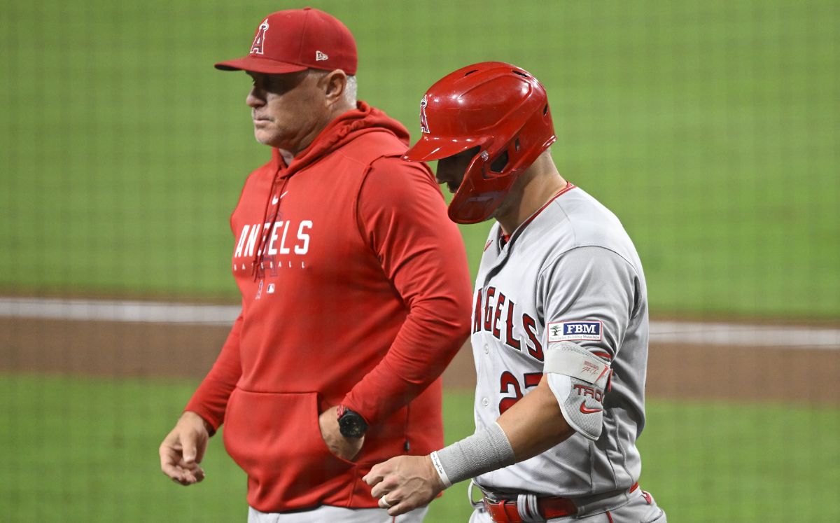 Trout no se había perdido ninguna parte de la temporada por lesión. (AP)
