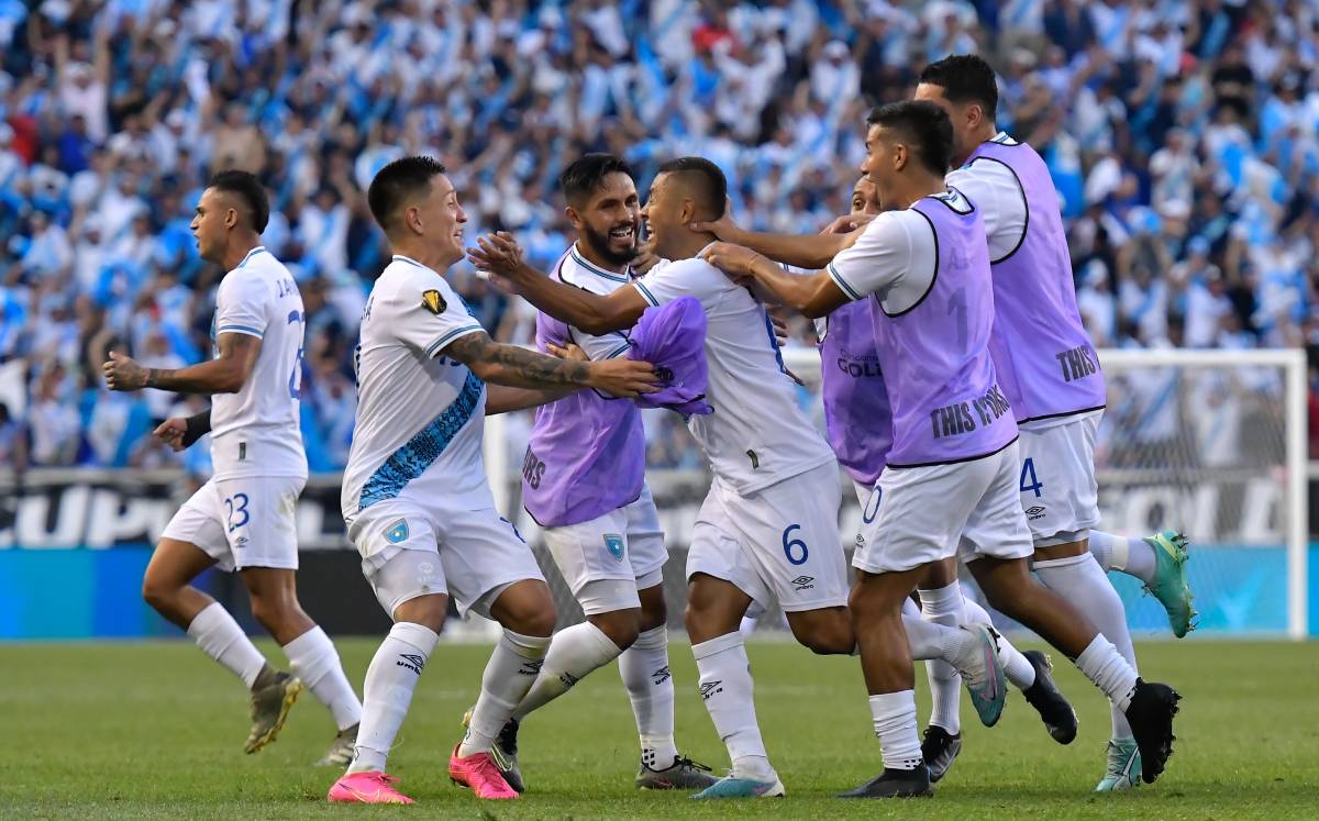 Resumen del partido Guadalupe vs Guatemala (23). GOLES Mediotiempo