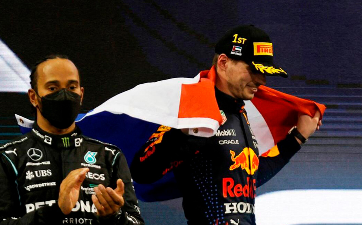 Hamilton y Verstappen | Reuters