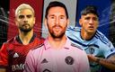 Insigne, Messi y Pulido, futbolistas de la MLS. (@MLS)
