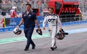 De Vries en el GP de Gran Bretaña 2023. (Reuters)