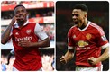 Gabriel Jesús y Anthony Martial | EFE