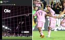 Messi le dio la victoria al Inter y los argentinos se desataron. (Captura y Reuters)