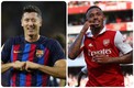 Robert Lewandowski y Gabriel Jesus | EFE