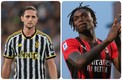 Adrien Rabiot y Rafael Leao | EFE