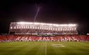 America First Field, durante la tormenta (TWITTER @RealSaltLake)