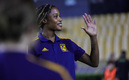 Evelyn Ijeh en su visita al Volcán. (FOTO: TigresFemenil)