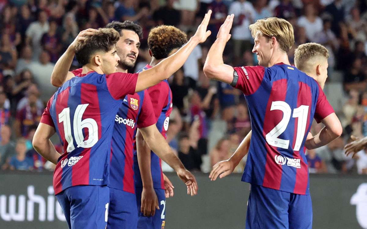 Resumen del partido Barcelona vs Tottenham (42) Gamper 2023. GOLES