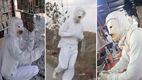 Los videos de este sujeto se volvieron virales por su extraño comportamiento