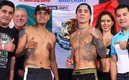 Vaquero y Valdez, flanqueados por Terrible y Barrera | @trboxing
