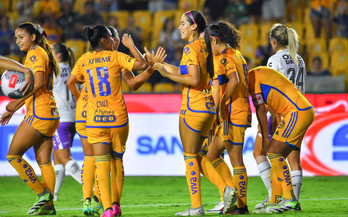 Resumen del partido: Tigres Femenil vs Pachuca (4-2). GOLES