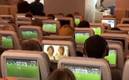 La serie de penaltis entre Australia y Francia la disfrutaron hasta en pleno vuelo. Foto: (Especial)