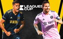 Messi estará en acción ante Philadelphia este martes. (Foto: @philaunion y @intermiamicf)
