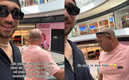 Los padres visitaron a su hijo en España. (FOTO: Captura)