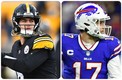 Kenny Pickett y Josh Allen | NFL