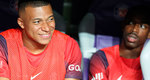 Kylian Mbappé y Ousmane Dembélé (AFP).