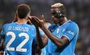 El nigeriano festeja su primera anotación de la temporada en el Calcio. Foto: (Reuters)