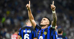 Lautaro Martínez anotó un doblete al minuto 8 y al 76' (AFP).