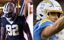 Saints vs Chargers / Twitter