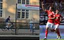 Kevin Behrens marcó tres goles el domingo pasado ante el Mainz 05 de la Bundesliga. Foto: (Especial)
