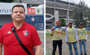 Aficionados del América se equivocan de sede. FOTO: Multimedios.