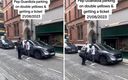 Guardiola hizo que el tránsito soltara una carcajada. (Capturas)