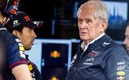 Helmut Marko felicitó a Checo Pérez. (Foto: Mexsport)