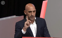 Luis Rubiales avisó en la asamblea que no renunciará. (FOTO: AFP)