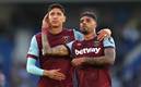Edson lució bien en la titularidad del West Ham (Reuters)