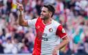 Santi festeja el gol exprés que le hizo al Almere City. Foto: (Especial)