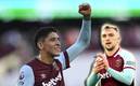 El mediocampista mexicano ha destacado con los Hammers en apenas dos partidos. Foto: (Reuters)