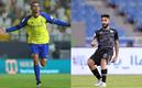 Al Nassr vs. Al Shabab. Foto: Cristiano Ronaldo y Al Shabab