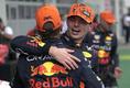 Verstappen festeja tras ganar el GP de Austria (EFE)