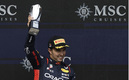 Checo Pérez fue segundo en el GP de Bélgica. (FOTO: AFP)