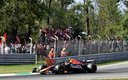 Pérez sigue luciendo en el GP de Italia 2023. (Reuters)