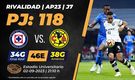 Rivalidad Cruz Azul-América J7 A23