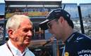 Helmut Marko no ve a Checo Pérez de coronarse en la Fórmula 1 (Foto: AFP)