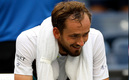 Daniil Medvedev sufrió con el calor en Nueva York. (Foto: EFE)