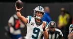 Bryce Young lanzó una anotación y sufrió dos intercepciones en su encuentro (@NFL)