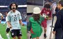 El jugador de los Puams quedó sorprendido cuando le regalaron el 'friendship bracelet'. Foto: (Especial)