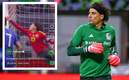 Memo Ochoa tuvo varios errores en el juego ante Uzbekistán (Mexport | Twitter)