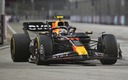 Checo Pérez en el GP de Singapur 2023. (Reuters)