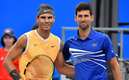 Rafa y Novak son los jugadores que encabezan el rubro de más Grand Slams (EFE)