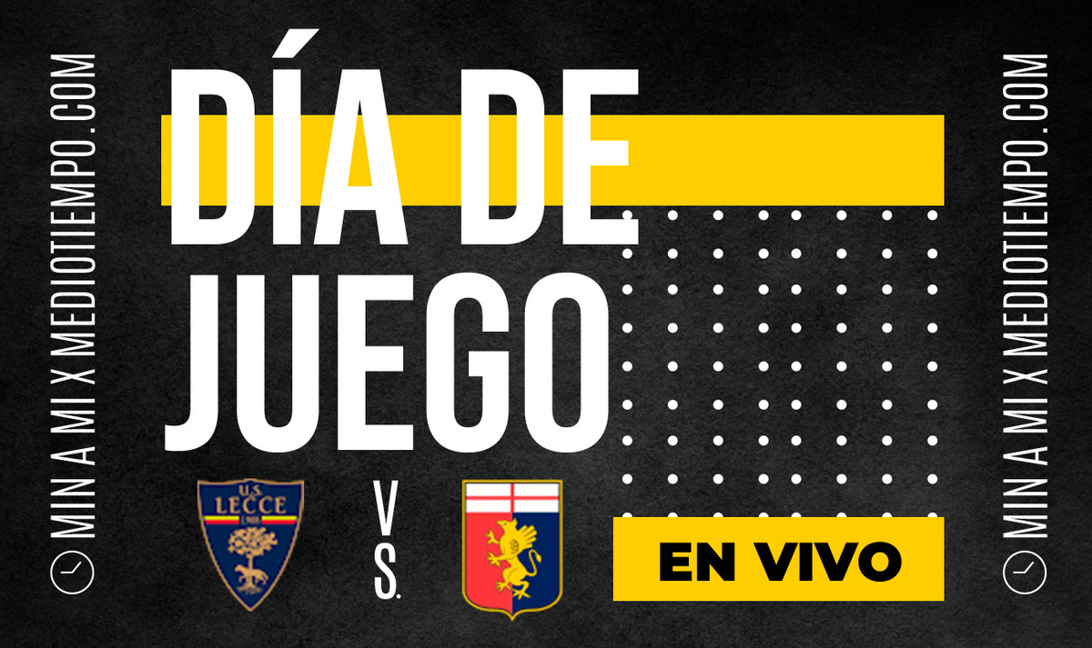 Lecce vs Genoa EN VIVO. Partido gratis hoy transmisión Serie A Mediotiempo