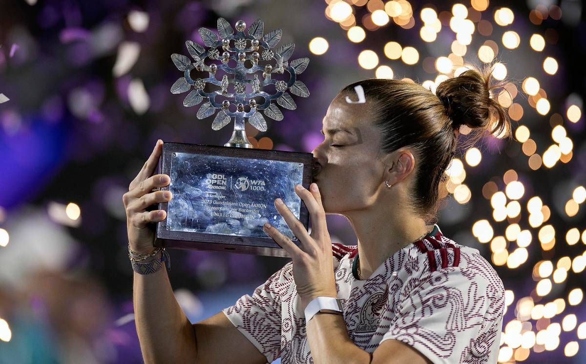 Sakkari se coronó en Guadalajara (EFE)