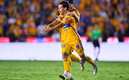 Lainez logró hacer su primer gol con Tigres. (Foto: Mexsport)