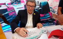 Fernando Tornello charló con los fans mexicanos de F1. (Foto: Jonathan Collazo)