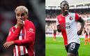 ¿Dónde ver Atlético de Madrid vs. Feyenoord? Foto: Griezmann y Feyenoord