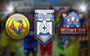 Los escudos que utilizan las Leyendas de América, Cruz Azul y Chivas. (mediotiempo)