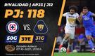 Rivalidad Cruz Azul-Pumas J12 A23